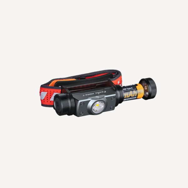 Фонарь налобный Fenix HM62-T 1200 Lumen (Черный, акк.ARB-L18 3400mAh)